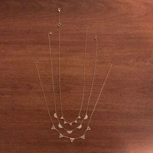 BaubleBar three in one necklace